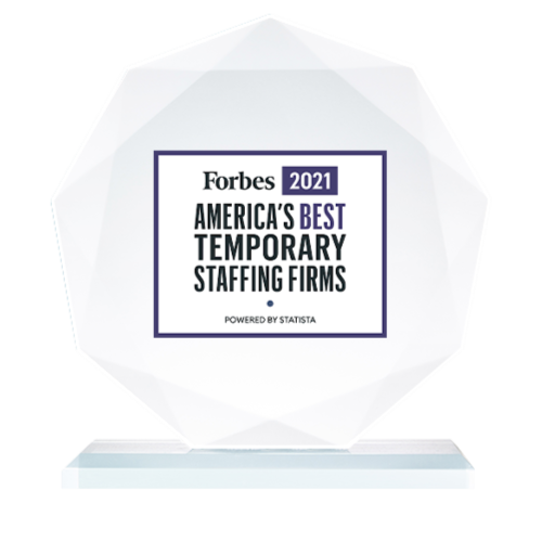Forbes 2021 America's Best Temporary Staffing Firms