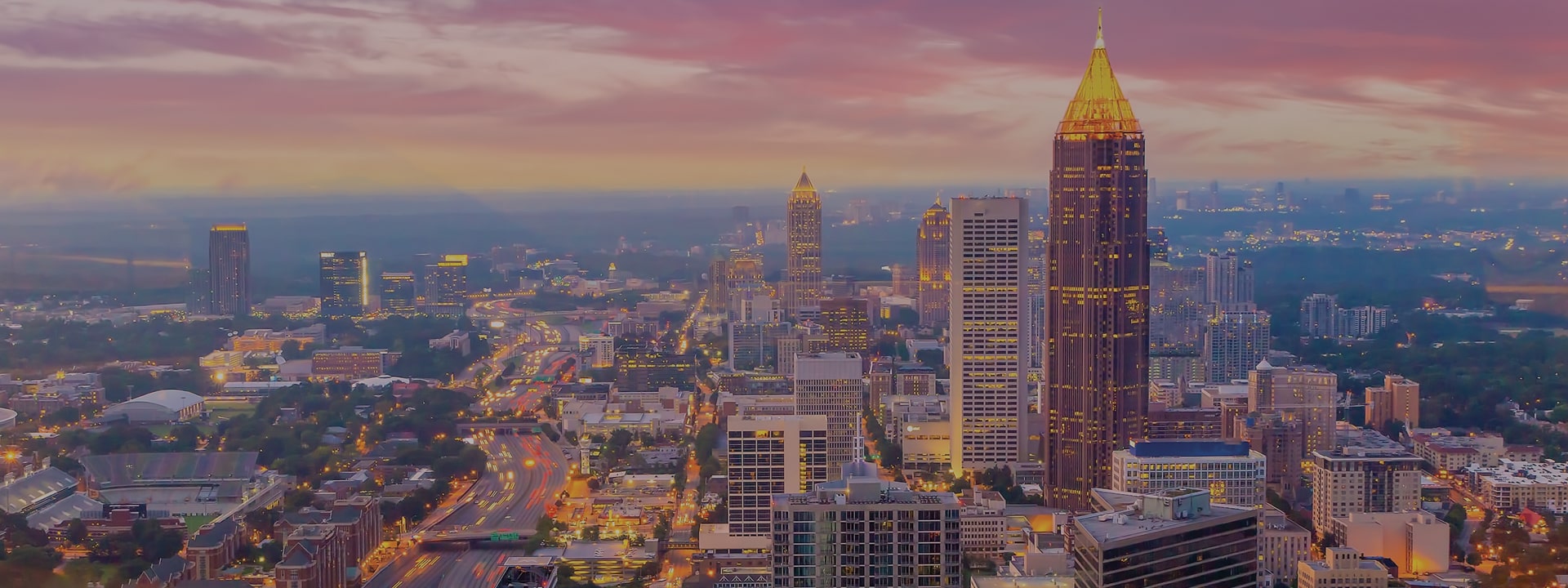 Georgia panoramic skyline