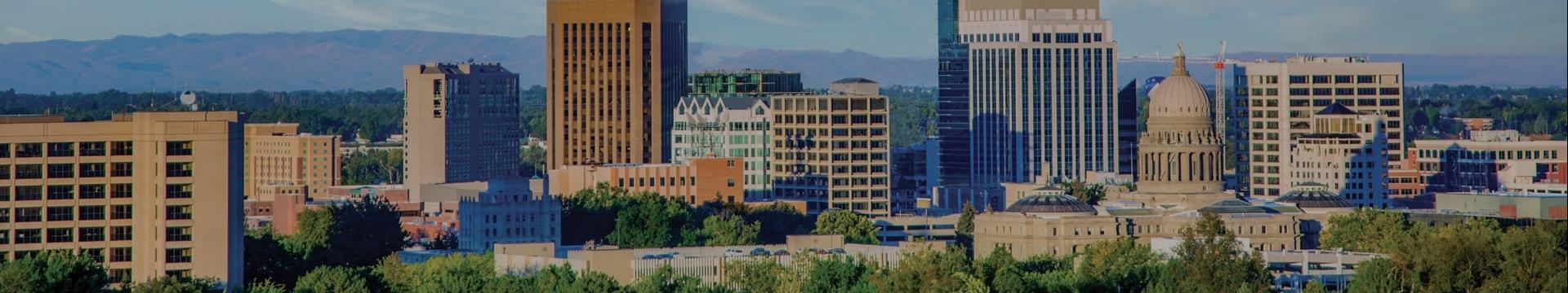 idaho panoramic skyline