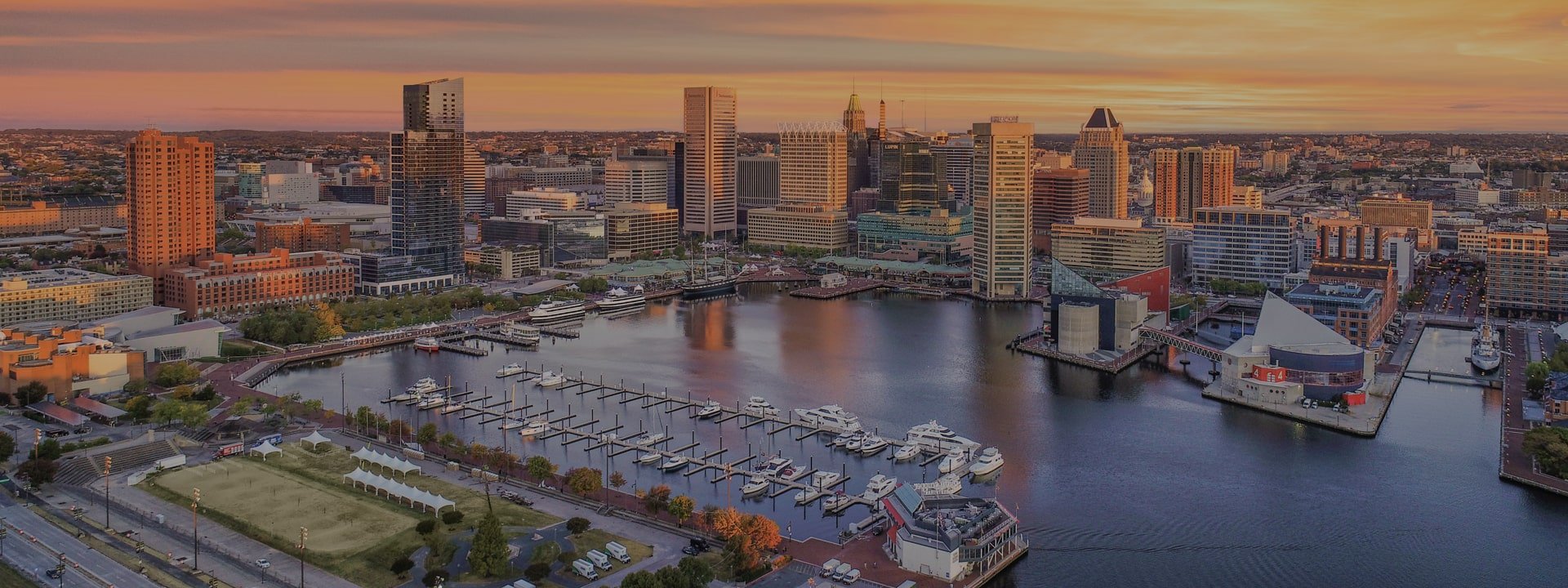 Maryland panoramic skyline 