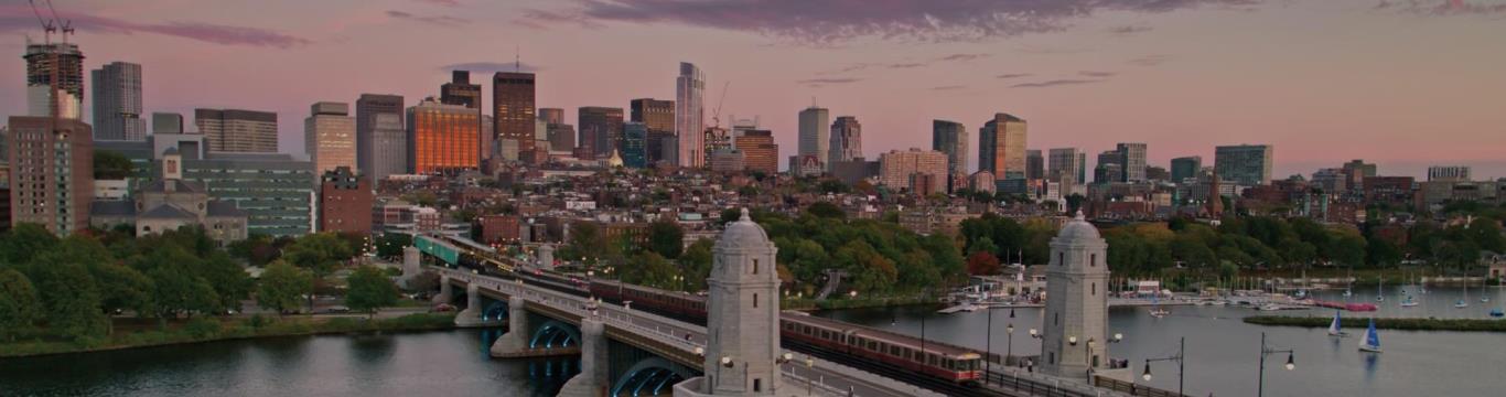 Massachusetts panoramic skyline