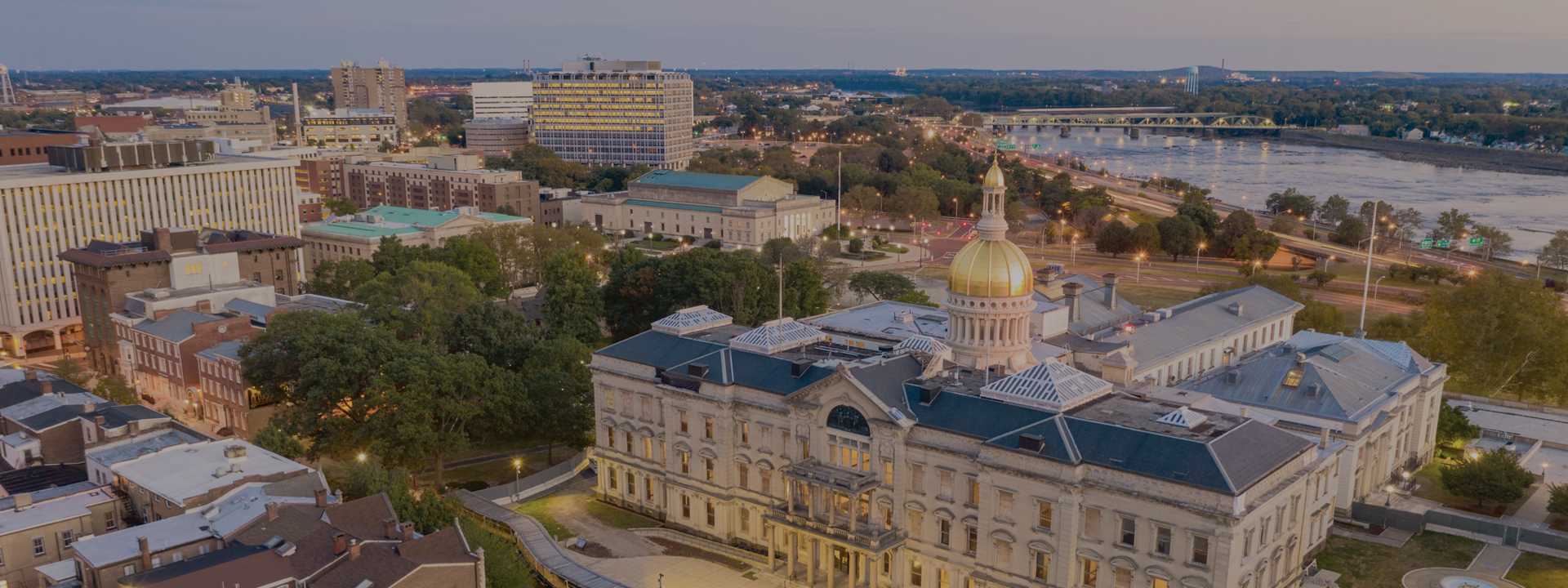 New Jersey panoramic skyline