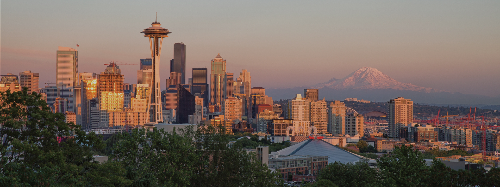 Washington panoramic skyline