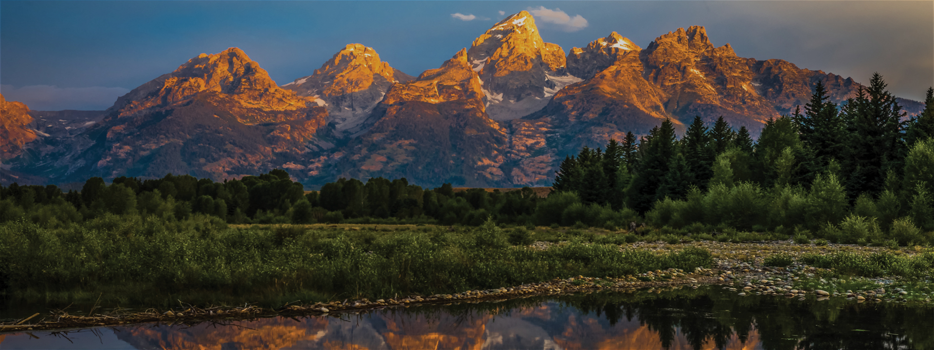 Wyoming panoramic skyline