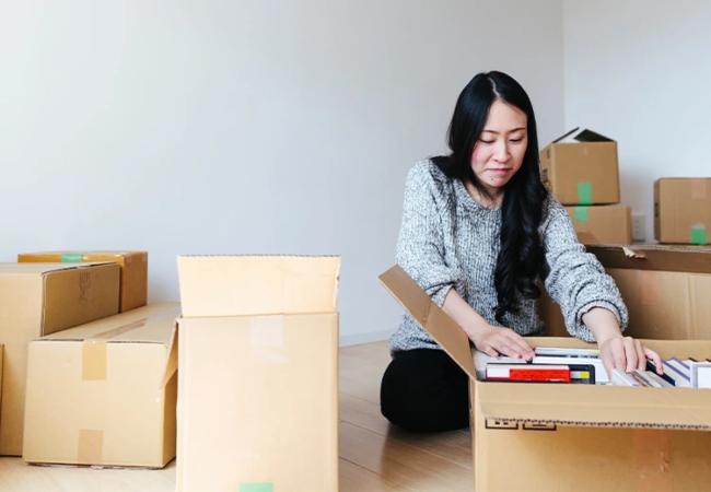 Travel nurse packing to move 